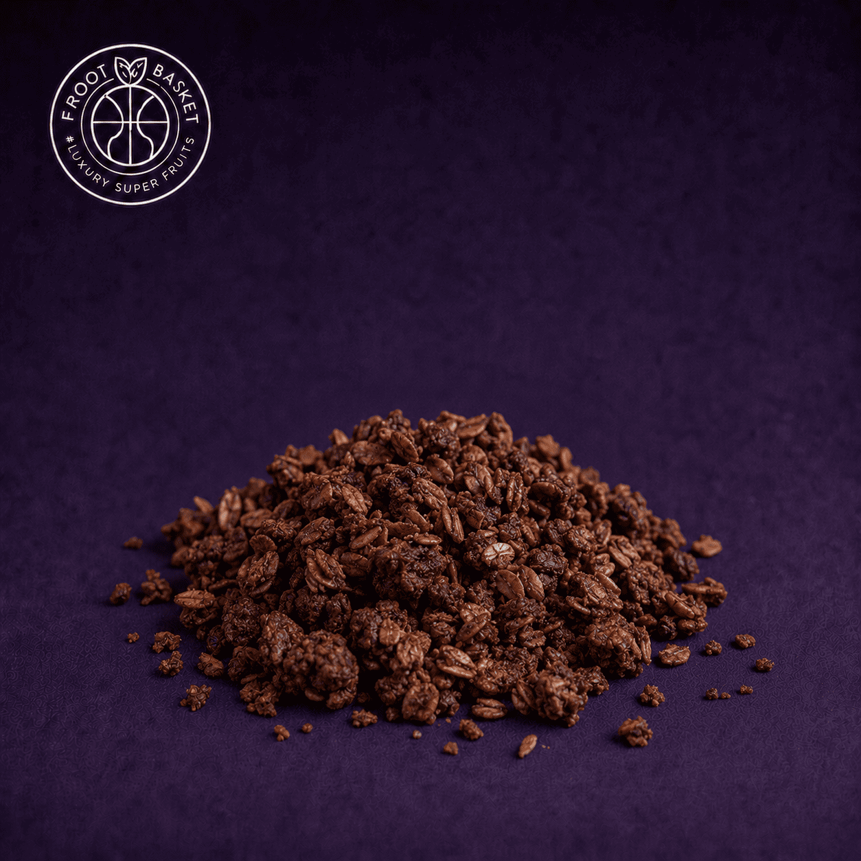 Schokogranola als knuspriges Topping für Açaí Bowls bei Froot Basket in Essen