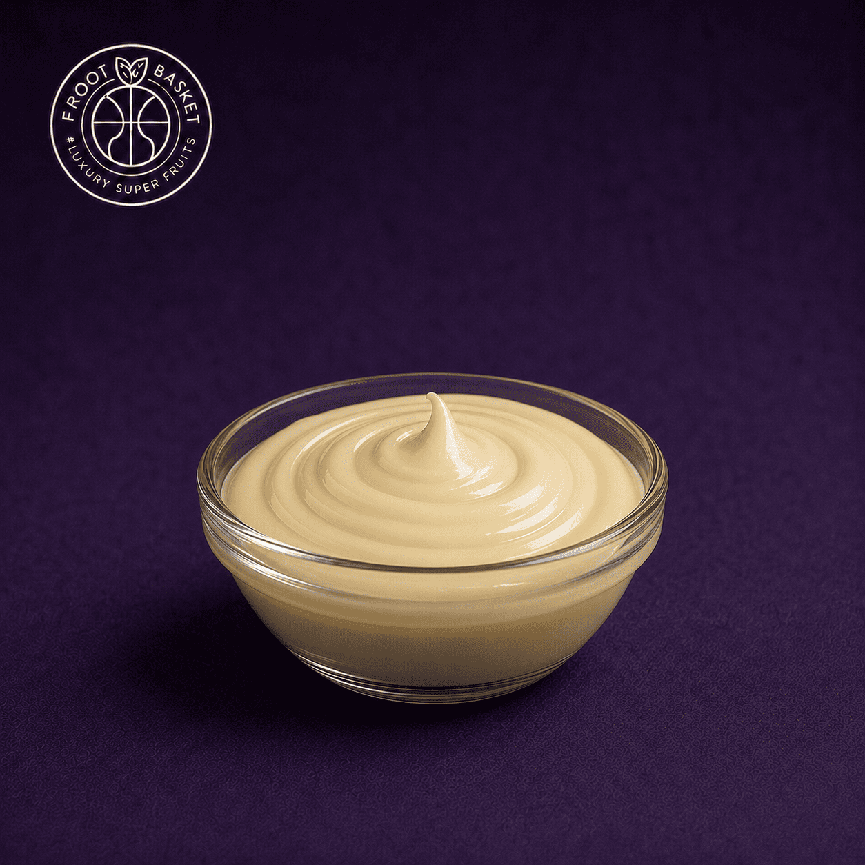 Weiße Schokosauce als Sauce für Açaí Bowls bei Froot Basket in Essen