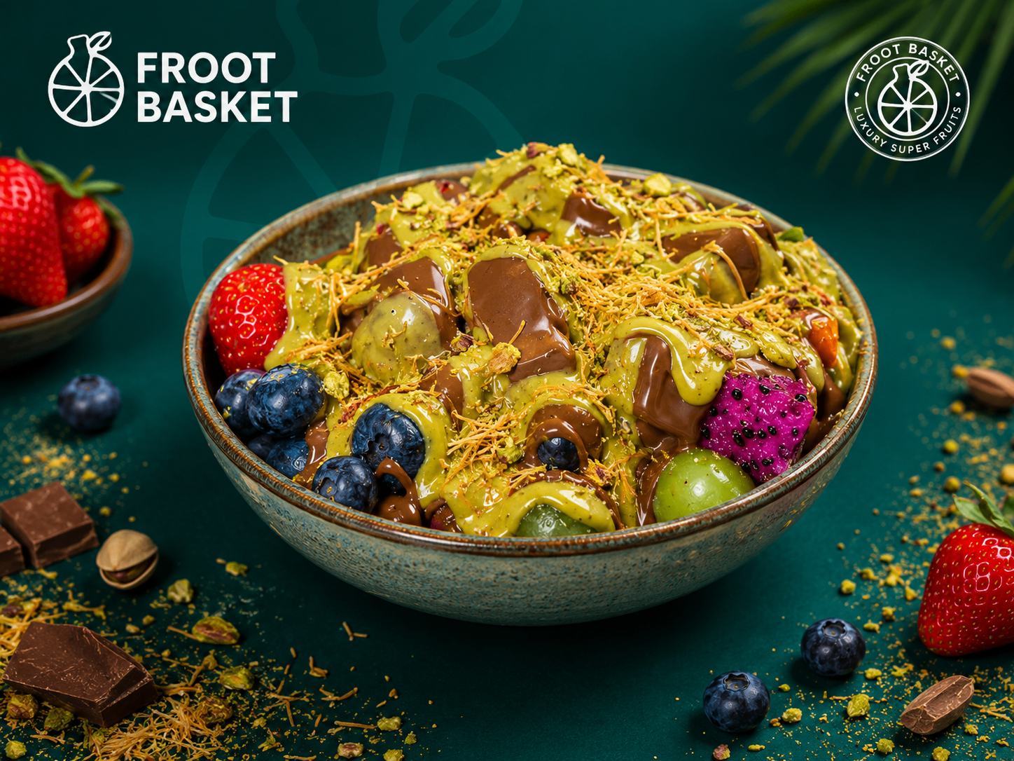 Dubai Style Frootbowl bei Froot Basket Essen